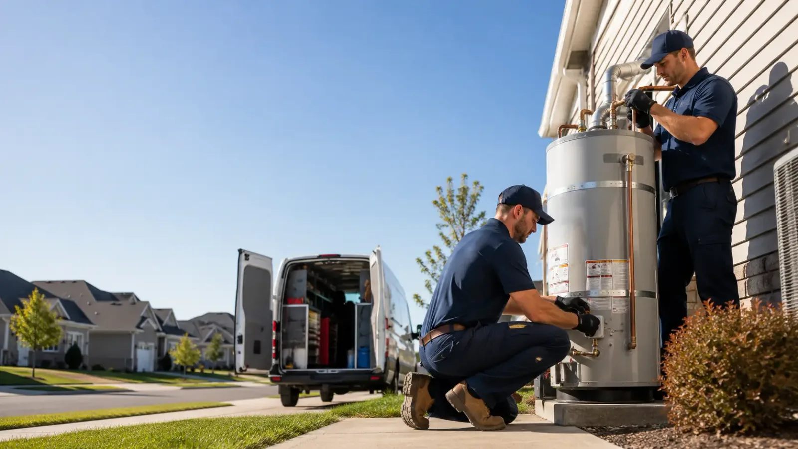 Water Heater Installation in Walcott, IA